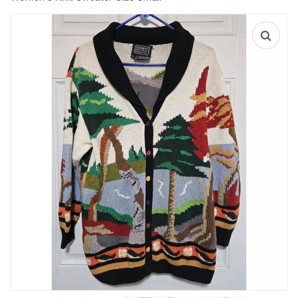 ISO Berek Marta D "Lake Woods Bird" cardigan - Picture 1 of 5